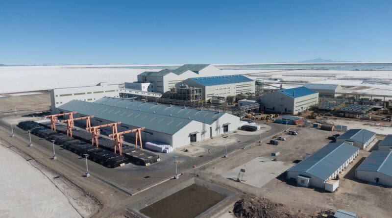 YLB tiene lista planta de carbonato de litio para industrializar 15.000 t. año